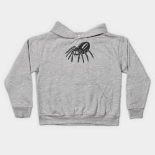 Funnel Spider (large) Kids Hoodie